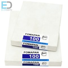 Fomapan B&W síkfilm 100 4x5" / 50 lap (10,2x12,7cm )