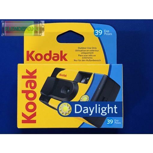 KODAK FUN DAYLIGHT 27+12 - 800ASA egyszerhasználatos, eldobható fényképezőgép