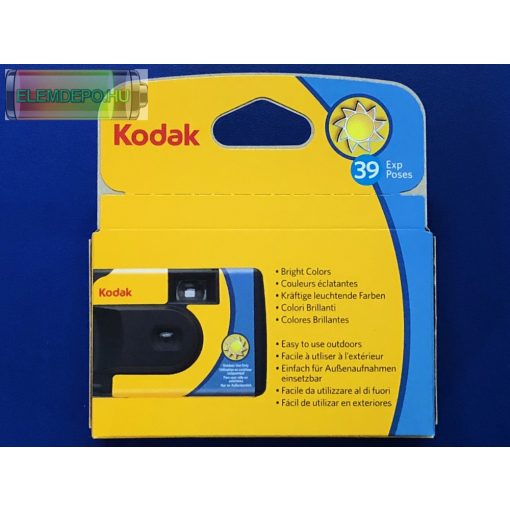 KODAK FUN DAYLIGHT 27+12 - 800ASA egyszerhasználatos, eldobható fényképezőgép