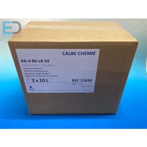Calbe RA4 Bleach Fix Replenisher Low Rate BX-LR 54 2x5l ( for 2x10l ) CAT-12650