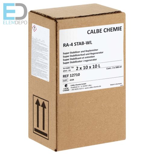 Calbe RA4 Stabilizator & Replenisher 2 x 0,5l ( 2 x 10 x10L ) Cat-12710