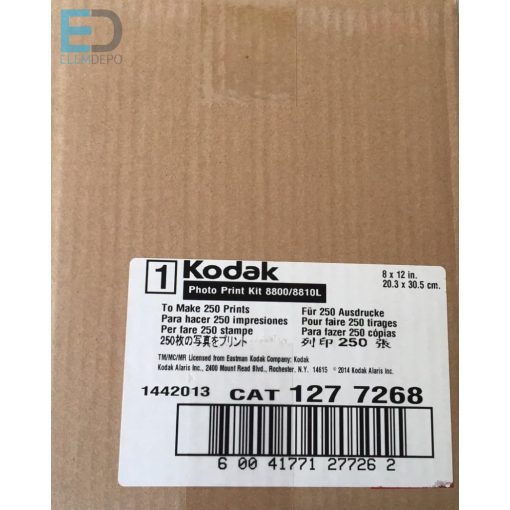 Kodak Print Kit 8800 L (20x30cm/250 photos) for APEX CAT-8050635 / 1277268 / 3959632