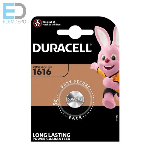 Duracell DL CR 1616 CR1616 3V Lithium B1