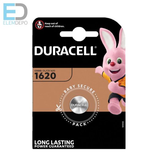 Duracell Lithium CR1620 3V NEW BL1
