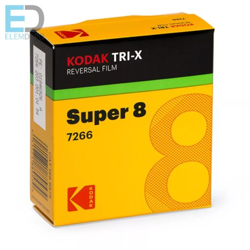 Kodak Super 8 Tri-X 200D/160T Reversal Film B&W 15m / 7266 cat 188 9575