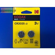Kodak CR 2025 3V KCR 2025 Lithium NEW B2  (1 db elem )