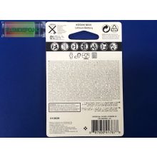 Kodak CR 2025 3V KCR 2025 Lithium NEW B2  (1 db elem )