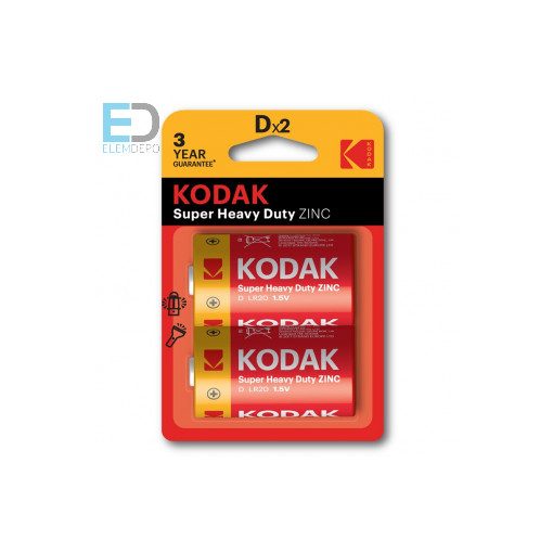 Kodak Heavy Duty D R20  B2  ( 1db góliát elem )