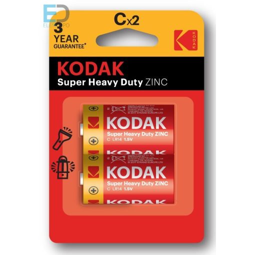 Kodak Extra Heavy Duty C baby elem B2