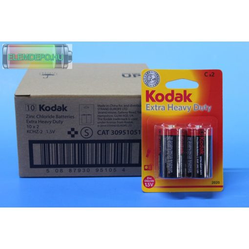 Kodak Extra Heavy Duty C baby elem B2 (2026.07)