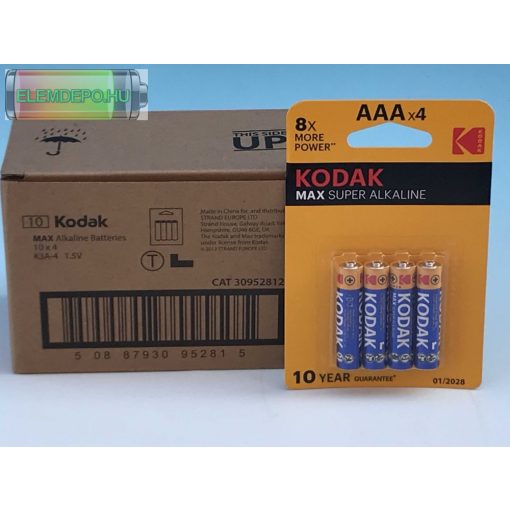 KODAK MAX K3A AAA LR03 1,5V B4