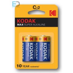   KODAK MAX Alkaline KC2 MN1400 C LR14 baby elem B2 ( 1 elem / ár )