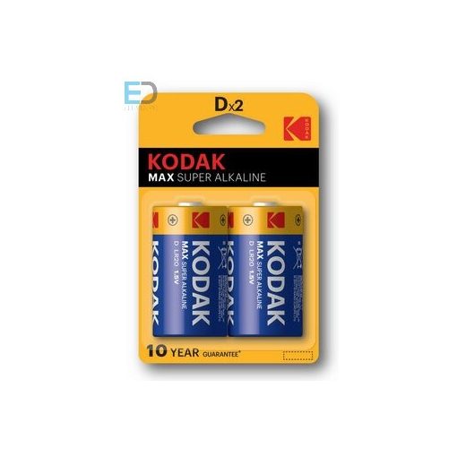 KODAK MAX KD2 LR20 D Alkaline góliát elem