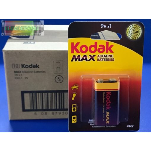 KODAK MAX Alkaline K9V MN1604  B1