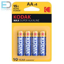 KODAK MAX  KAA-4 AA LR6 MN1500 E91 1,5V  B4  ( 1 db ceruza elem )