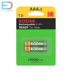 Kodak akku K3AHR-2 1,2V AAA  1000mAh B2 ( 1 db akku )
