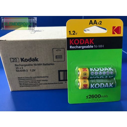 KODAK accu AA 2600 mAh B2 Ni-MH KAAHR-2 Ready to use