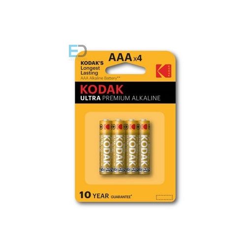 KODAK ULTRA PREMIUM K3A-4 AAA LR03 B4