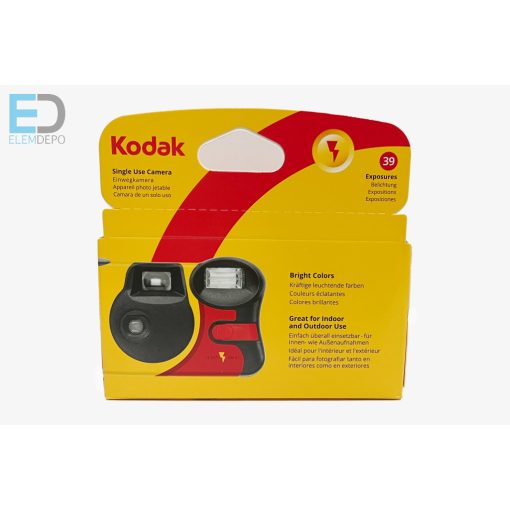 Kodak Fun Saver Flash 27+12 800 ASA Eldobható, egyszer használatos fényképezőgép
