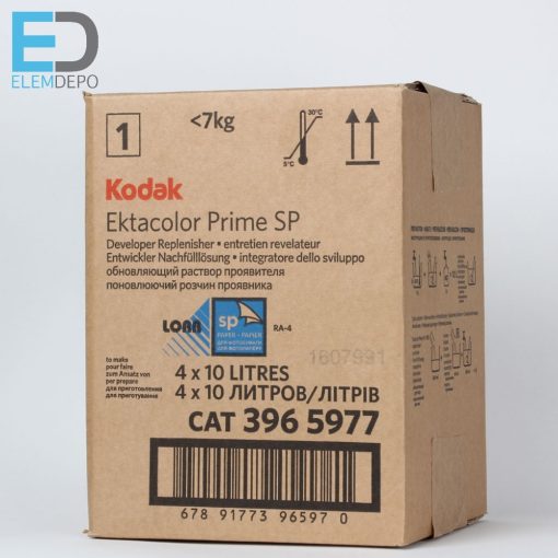 Kodak P1 Ektacolor Prime Developer Replenisher Colour SP Lorr 4x10l (GG8/UN 1814 LQ )