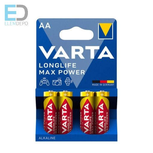 Varta Longlife Max Power AA  4706 LR6 MN1500 BL4   (1db ceruza elem)