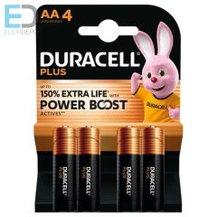 Duracell Plus Power Boost AA LR6 MN1500 150% Extra Life B4 