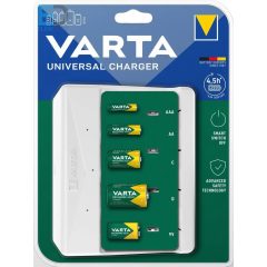   Varta Universal Charger 57658 Univerzális akkumulátor töltő AA, AAA, C, D, töltésére