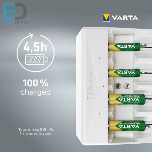 Varta Universal Charger 57658 Univerzális akkumulátor töltő AA, AAA, C, D, töltésére