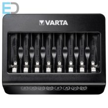 Varta Multi Charger PLus akkutöltő, 8 csatornás, 8 AA vagy 8 AAA töltésére ( 4 órás gyorstöltés ) ( 57681 )