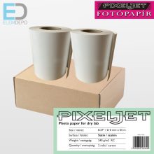 Pixeljet 210mm x 65m Satin/ szatén  dry lab paper 240gr/m2