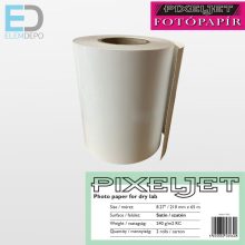 Pixeljet 210mm x 65m Satin/ szatén  dry lab paper 240gr/m2