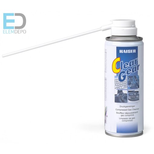 Kaiser "Clear Gear" Compressed Gas Cleaner 200ml cat 6308
