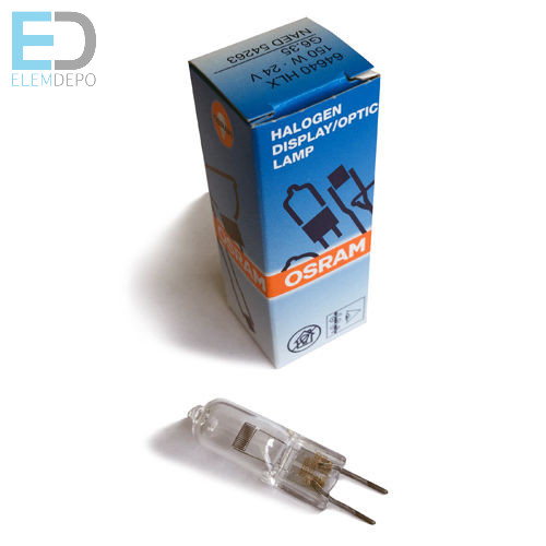Unbekannt Osram 64640 HLX 24 V/150 W G de 6,35 50h
