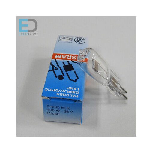 Osram Xenophot Halogen 64663 HLX 36V 400W G6.35 (64663)