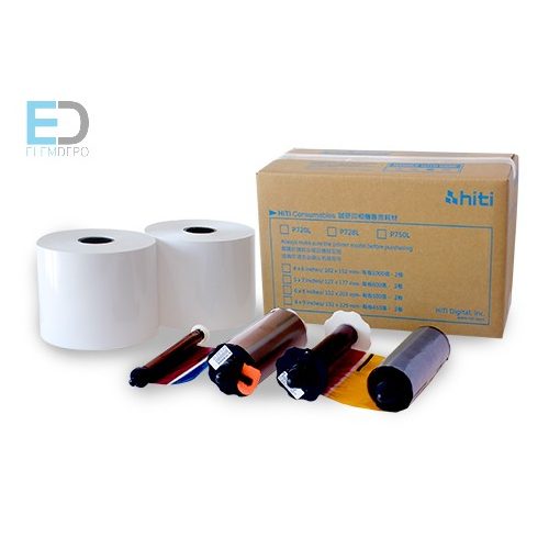 HITI P720L 10 x 15cm 4" x 6" ( 2 x 1000 kép ) Media Set