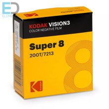 Kodak Vision3, Color Negative Film, Super 8, 200T / 7213 CAT 751 0878