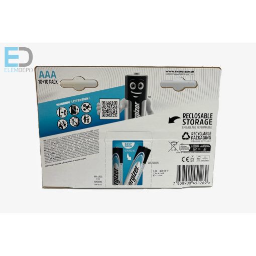Energizer MAX Plus AAA LR03 B20