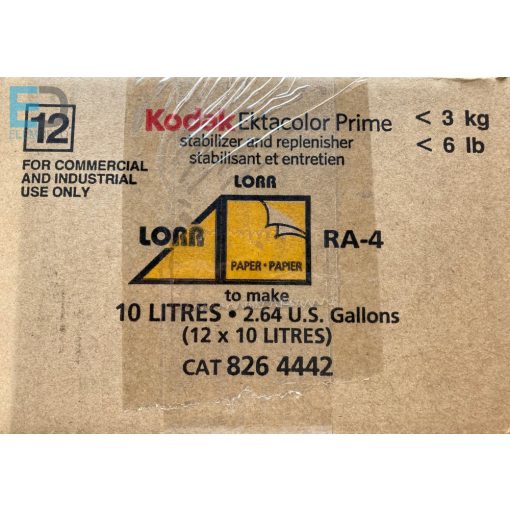 Kodak Ektachrome Prime RA4 Stabilizer & replenisher stabilisant 10l ( 12 x 10l ) LORR