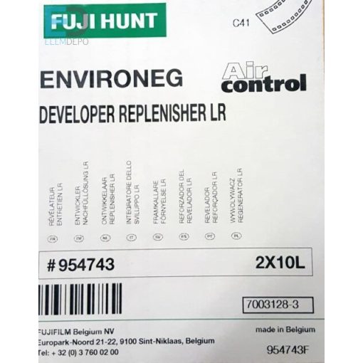 Fuji C41 N1 Environeg Developer replenisher LR negatív hívó 2x10l 954743 ( GG8 / UN 3266, 2922 ) LQ 2 x10L (957589)