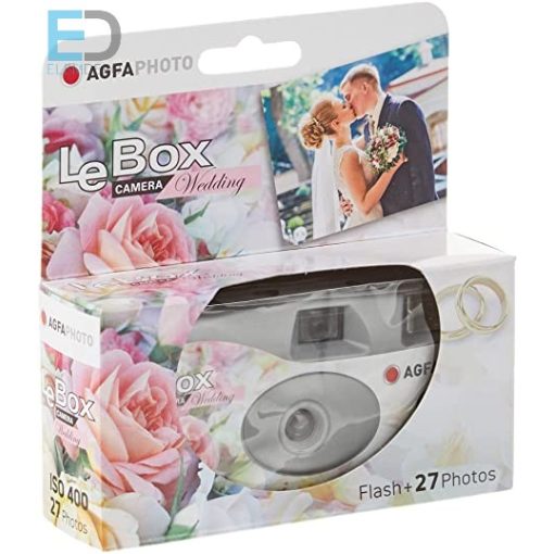 AGFA LeBox Wedding Camera Esküvői egyszer használatos " esküvői " fényképezőgép
