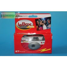 AGFAPhoto LeBox Flash 400-27 vakus eldobható, egyszerhasználatos fényképezőgép