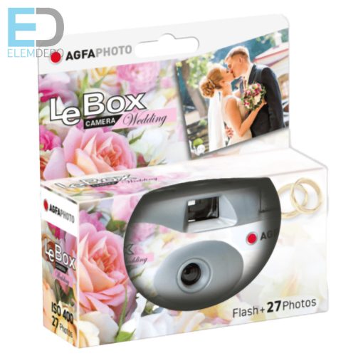 Agfa LeBox Wedding Esküvői eldobható- egyszer használatos fényképezőgép
