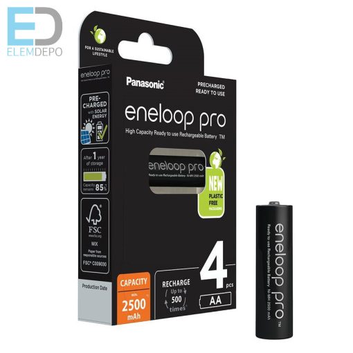 Panasonic Eneloop Pro AA Akku 2.500mAh B4 NEW 