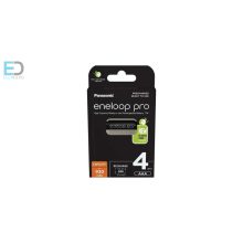 Panasonic Eneloop Pro AAA B4 NiMH 930mAh BK-4HCDE/4BE Plastic Free csomagolás
