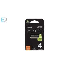   Panasonic Eneloop Pro AAA B4 NiMH 930mAh BK-4HCDE/4BE Plastic Free csomagolás
