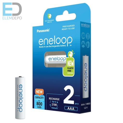 Panasonic Eneloop AAA 800mAh akku B2 ( 1 db akku )