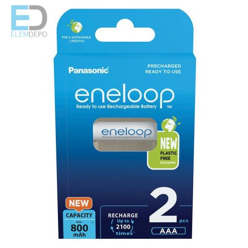 Panasonic Eneloop AAA 800mAh akku B2 ( 1 db akku )