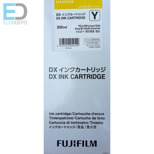 Fuji Drylab Ink DX100 Yellow      200 ml