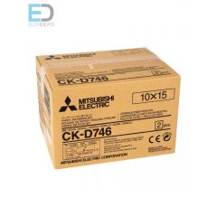   Mitsubishi CK-D746 10 x 15cm  ( 2 x 400/800 prints ) Media Set