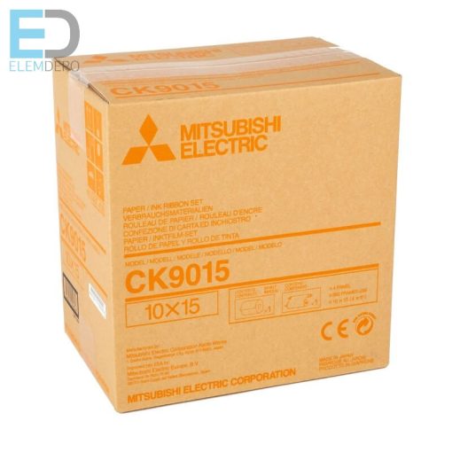 Mitsubishi CK 9015  10x15 / 600 prints Media Set